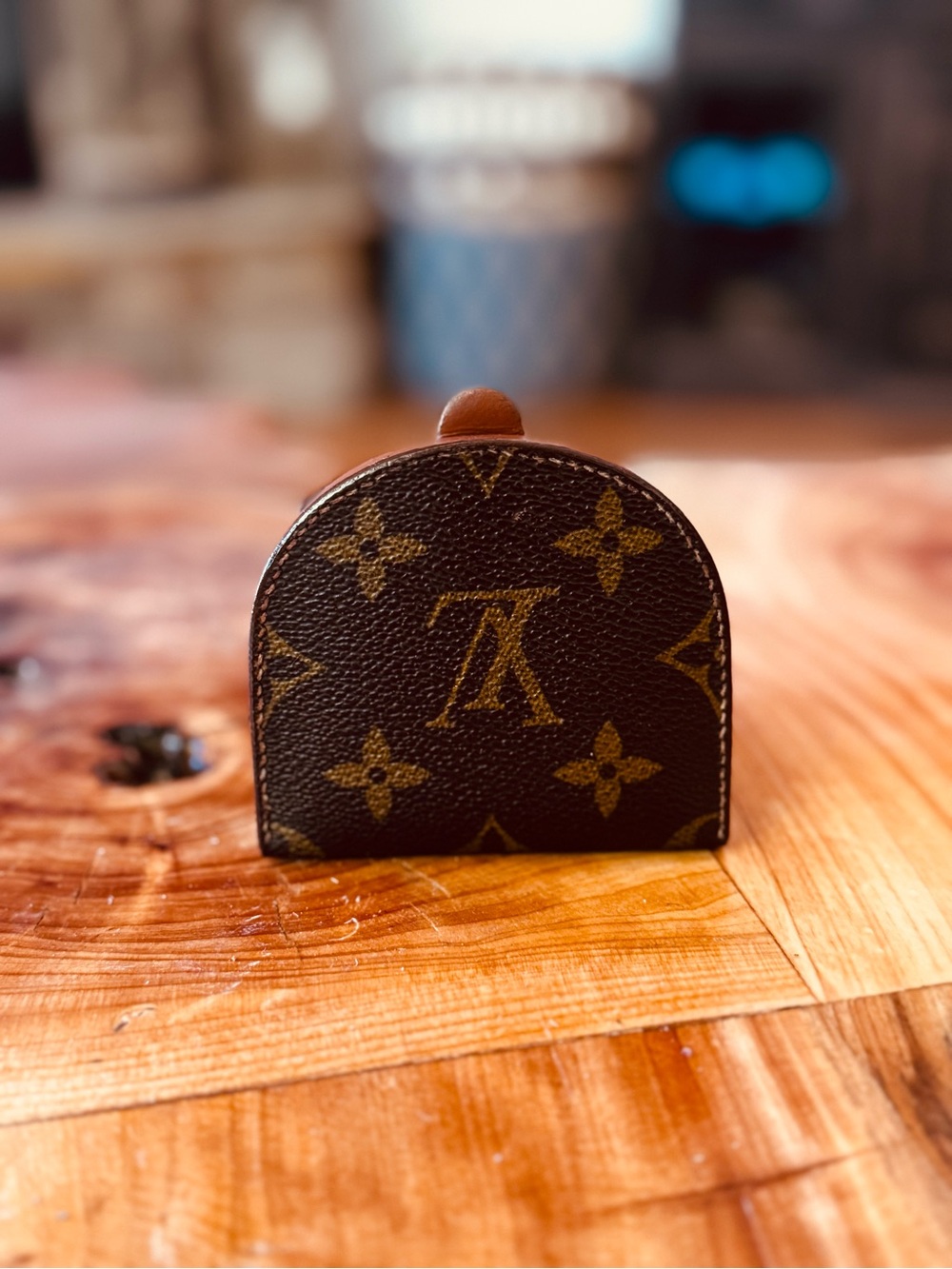 Louis Vuitton Monogram Porte Monnaie Cuvette Coin Purse Wallet very rare 1994 - Picture 5 of 17